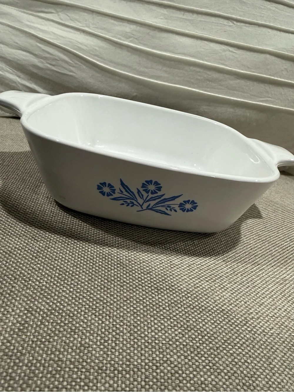 Vintage Corningware Blue cornflower Pattern, mini P-41-B, baking dish.